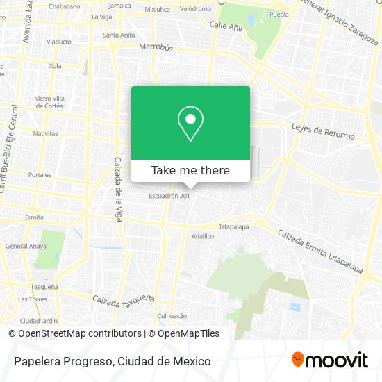 Papelera Progreso map