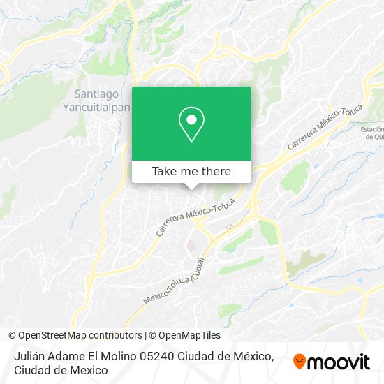 Julián Adame  El Molino  05240  Ciudad de México map