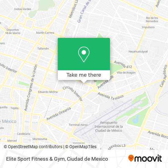 Elite Sport Fitness & Gym map