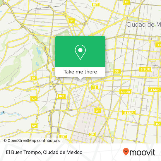 El Buen Trompo map