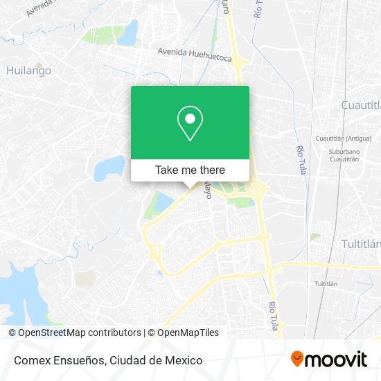 Comex Ensueños map