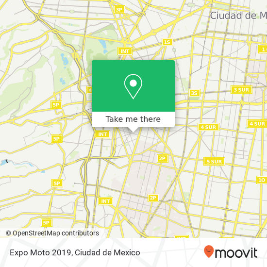 Expo Moto 2019 map