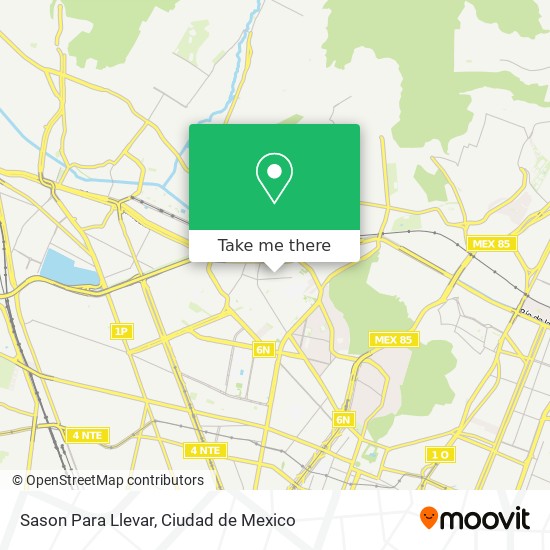 Sason Para Llevar map