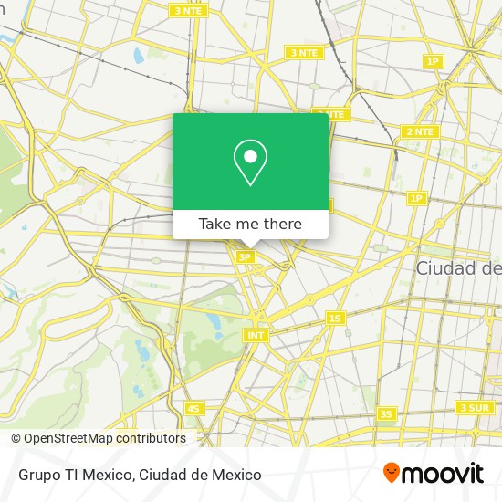 Mapa de Grupo TI Mexico