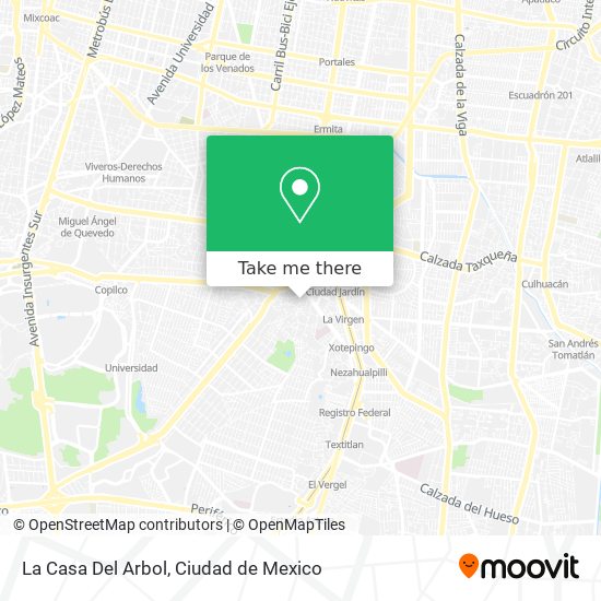 Mapa de La Casa Del Arbol