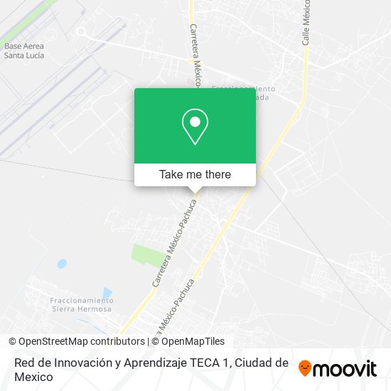 Mapa de Red de Innovación y Aprendizaje TECA 1