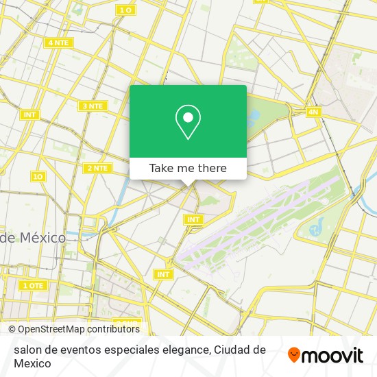 salon de eventos especiales elegance map