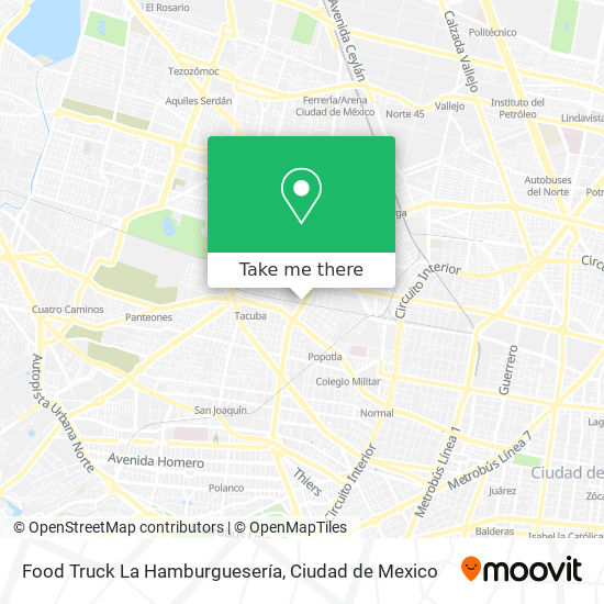 Food Truck La Hamburguesería map