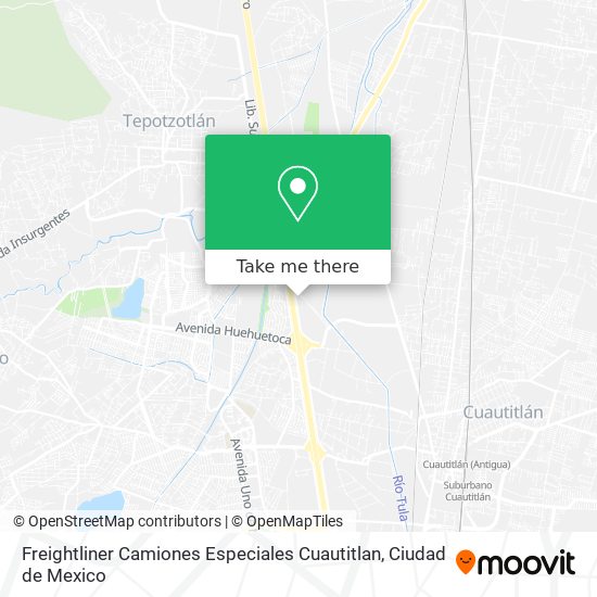 Freightliner Camiones Especiales Cuautitlan map