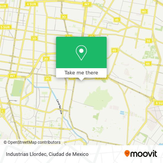 Industrias Llordec map