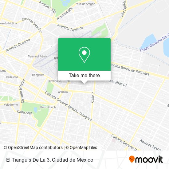 El Tianguis De La 3 map