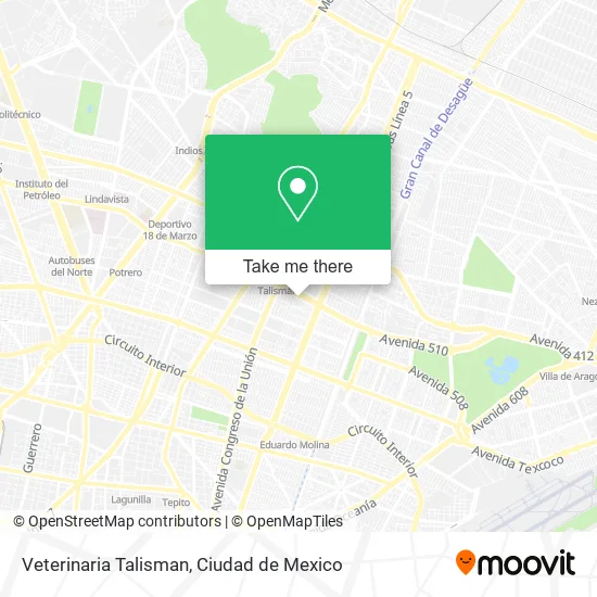 Veterinaria Talisman map
