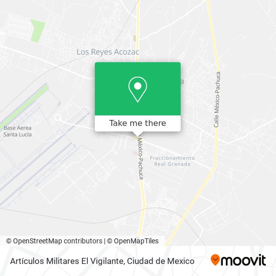 Artículos Militares El Vigilante map