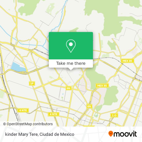 kinder Mary Tere map