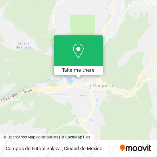 Campos de Futbol Salazar map
