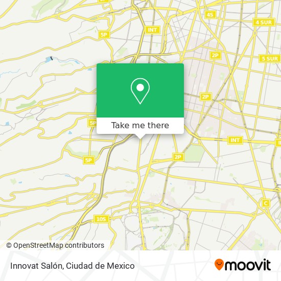 Innovat Salón map