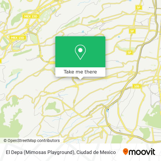 El Depa (Mimosas Playground) map