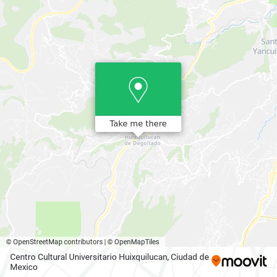Centro Cultural Universitario Huixquilucan map