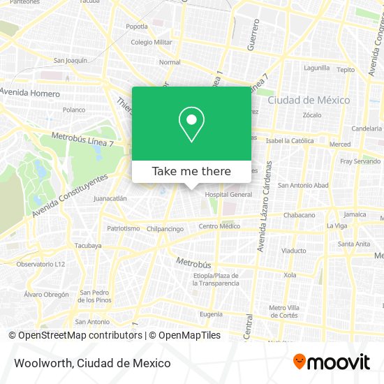 Mapa de Woolworth