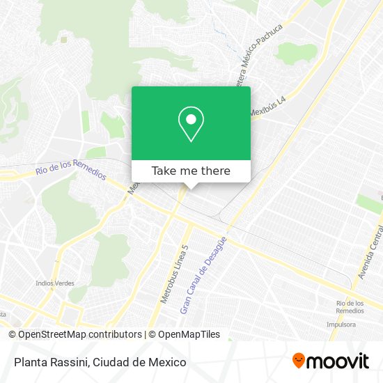 Planta Rassini map
