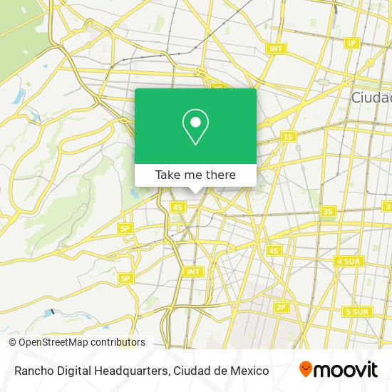 Mapa de Rancho Digital Headquarters