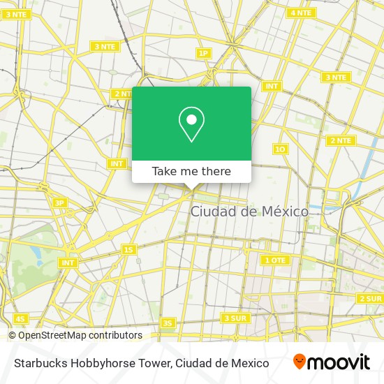 Mapa de Starbucks Hobbyhorse Tower