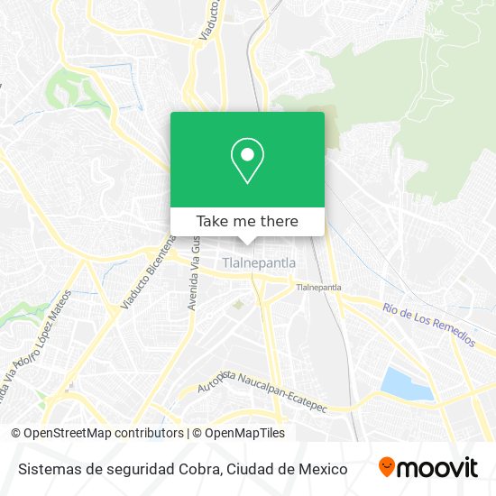 Sistemas de seguridad Cobra map