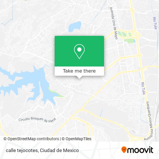 calle tejocotes map