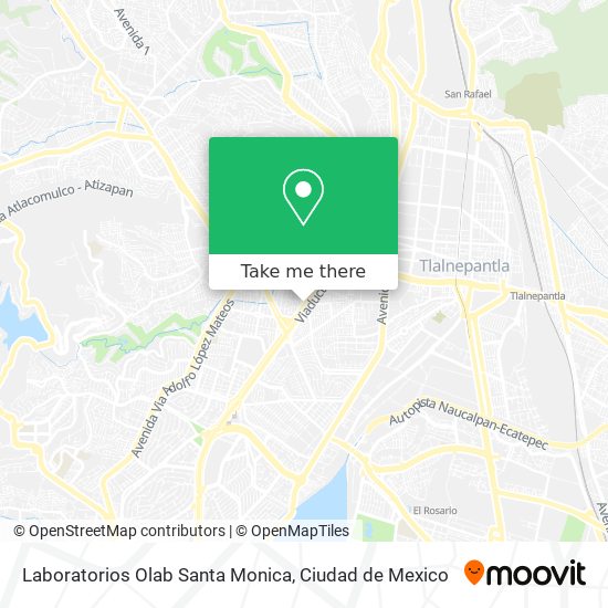 Laboratorios Olab Santa Monica map