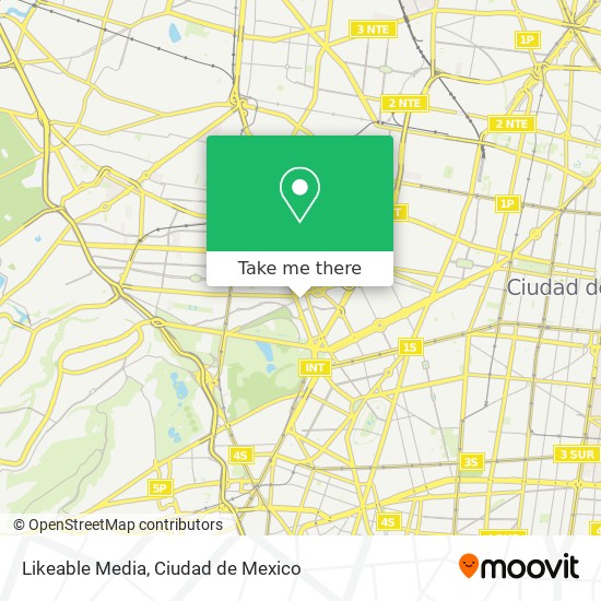 Mapa de Likeable Media