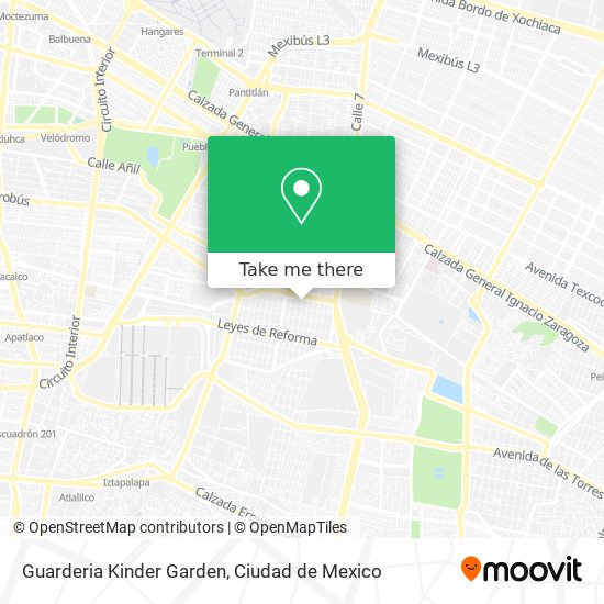 Guarderia Kinder Garden map