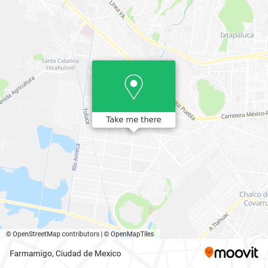 Mapa de Farmamigo