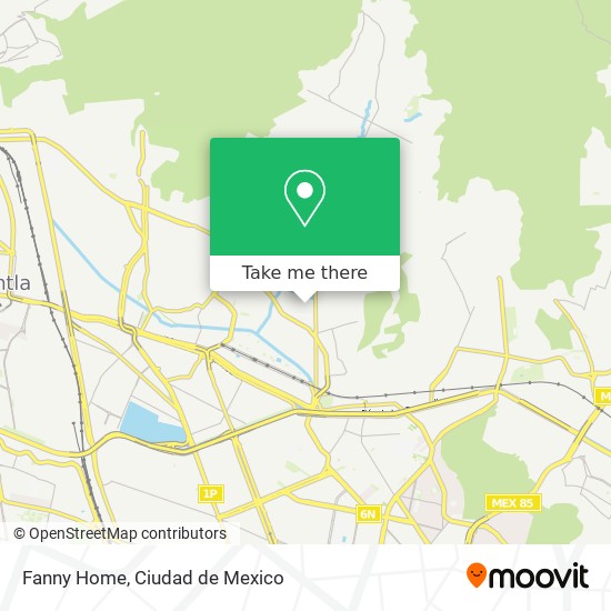 Fanny Home map