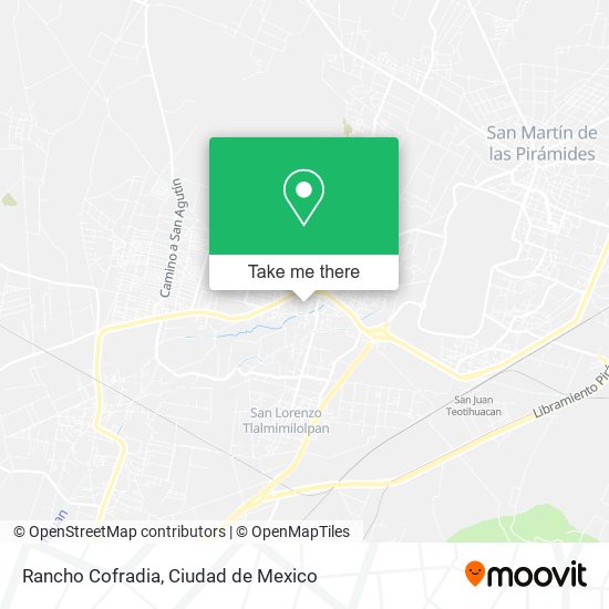 Rancho Cofradia map