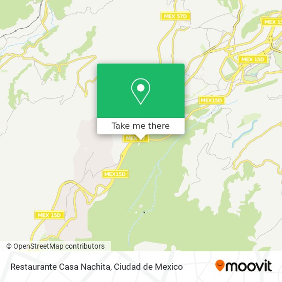 Restaurante Casa Nachita map