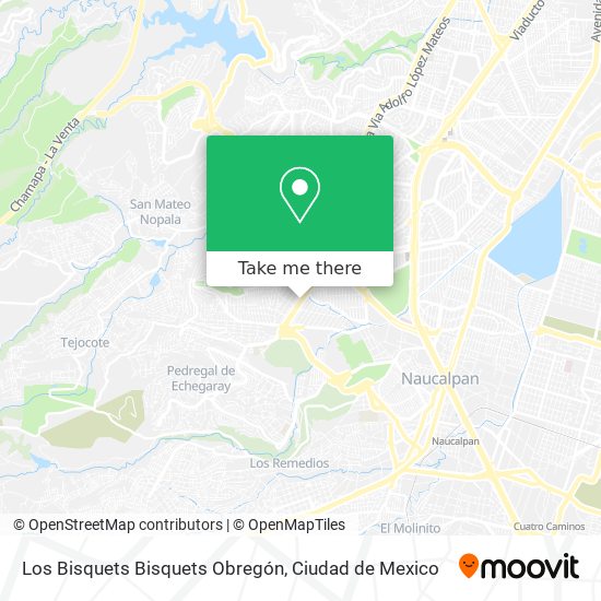 Los Bisquets Bisquets Obregón map
