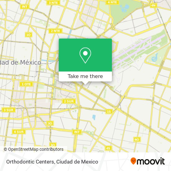 Mapa de Orthodontic Centers