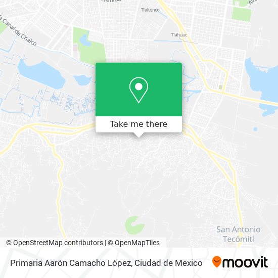 Primaria Aarón Camacho López map