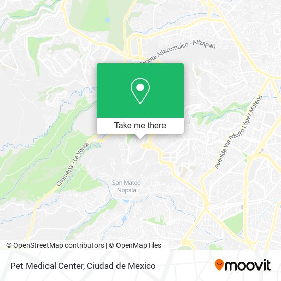 Pet Medical Center map