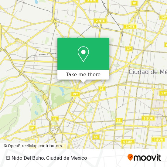 El Nido Del Búho map