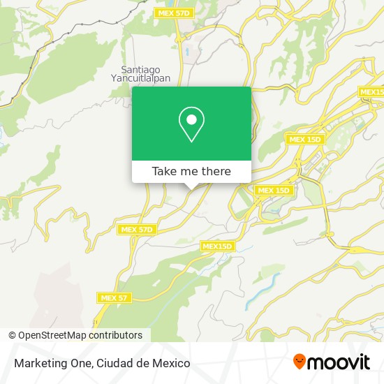 Mapa de Marketing One
