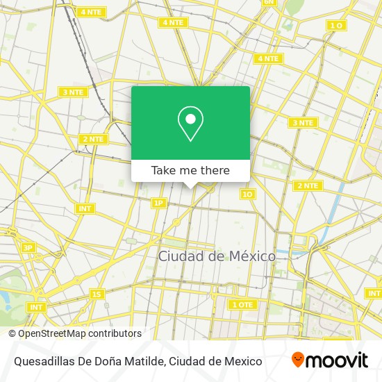Quesadillas De Doña Matilde map
