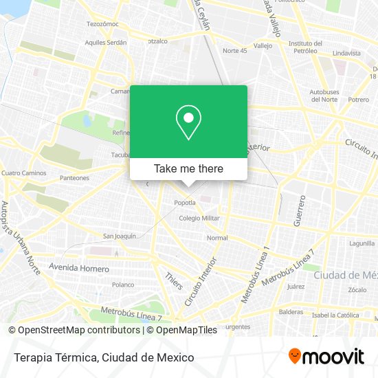 Terapia Térmica map