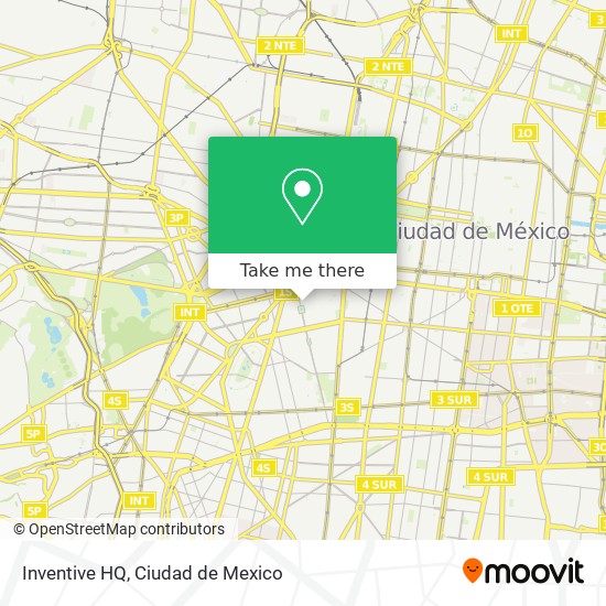 Mapa de Inventive HQ
