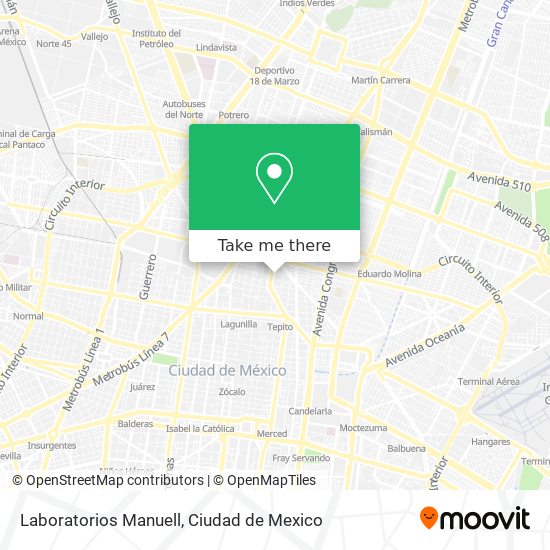 Mapa de Laboratorios Manuell