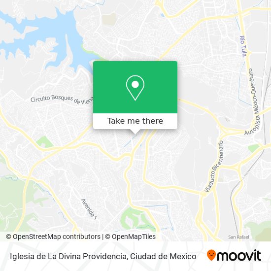 Iglesia de La Divina Providencia map