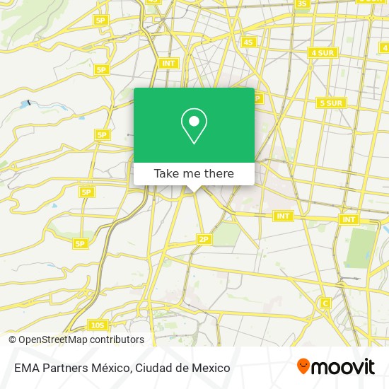 EMA Partners México map