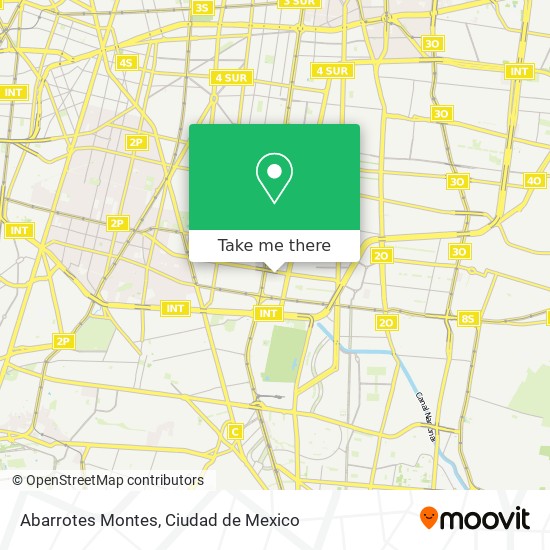 Abarrotes Montes map