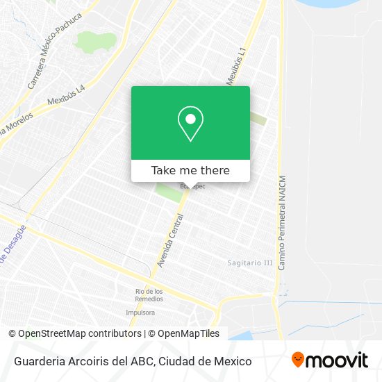 Guarderia Arcoiris del ABC map