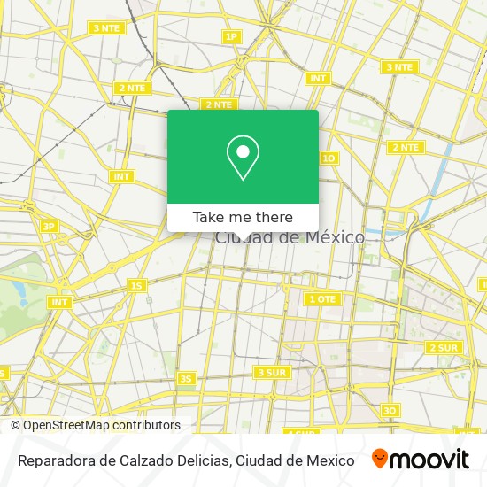 Reparadora de Calzado Delicias map